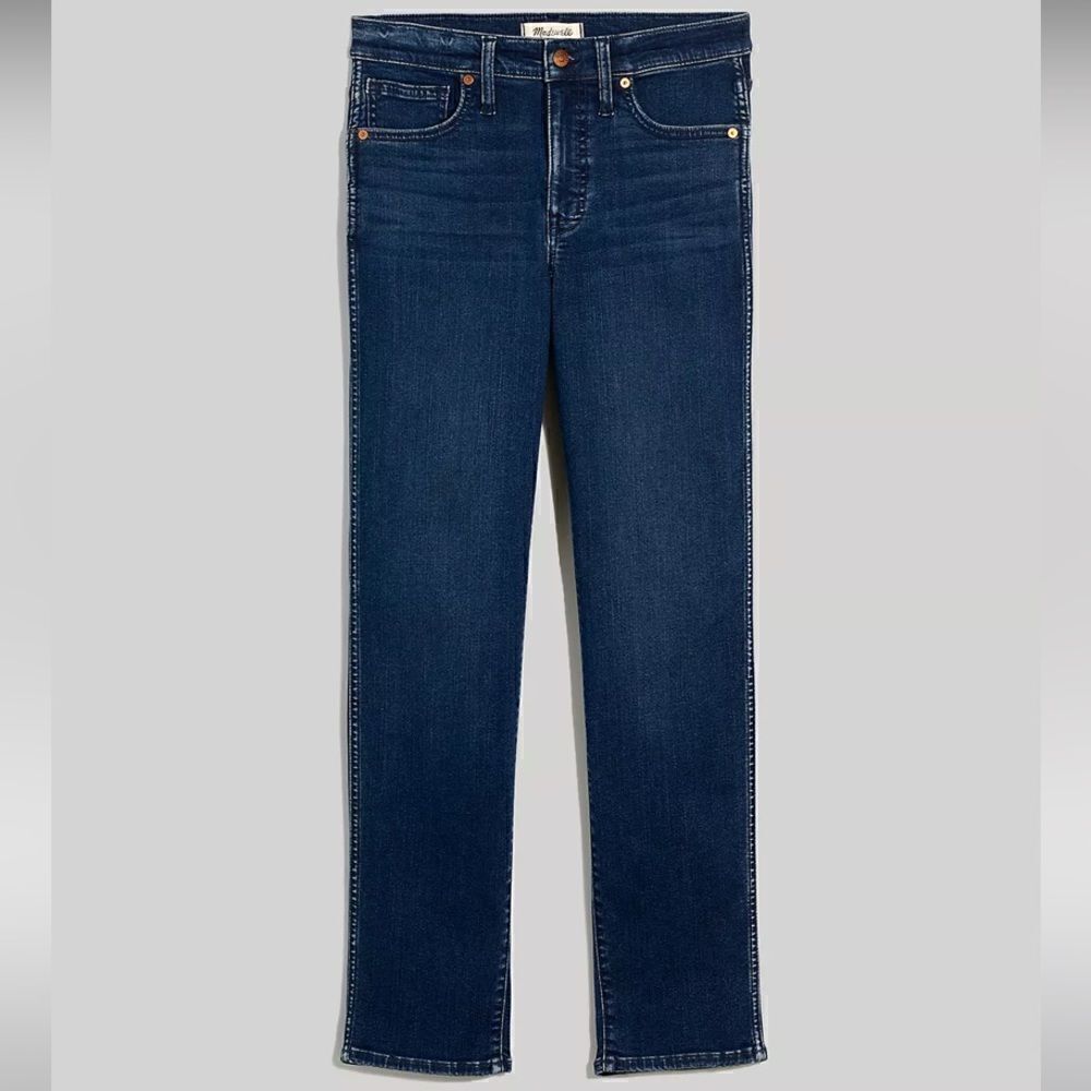 Madewell Tall Mid-Rise Stovepipe Jeans in Dahill Wash*